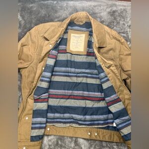 American Eagle Outfitters Men's Brown Shirt Jacket